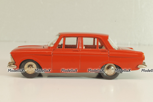 Москвич-408, красный,  Январь 1989г., Тантал/Радон 1:43  №2