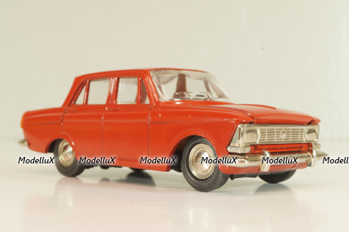 Москвич-408, красный,  Январь 1989г., Тантал/Радон 1:43  №2