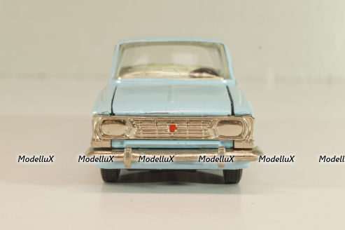 Москвич-408 А1, голубой, Тантал/Радон 1:43