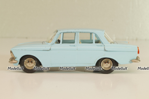 Москвич-408 А1, голубой, Тантал/Радон 1:43