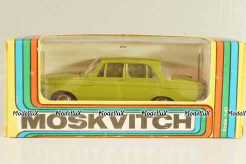 Москвич-408 А1, оливковый, Август 1981г., Тантал/Радон 1:43