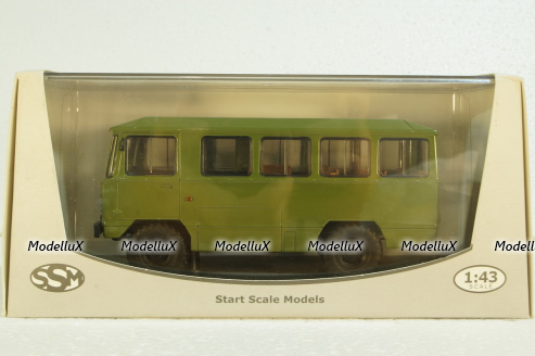 Газ-66 АПП-66 Армейский автобус, SSM4009, SSM 1:43