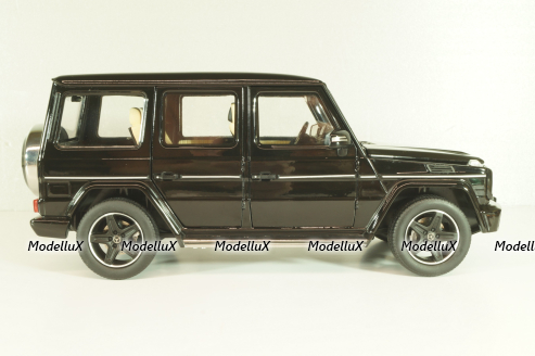 Mercedes-Benz G500 (W463) 2015 G-Class, black, 180042, iScale 1:18
