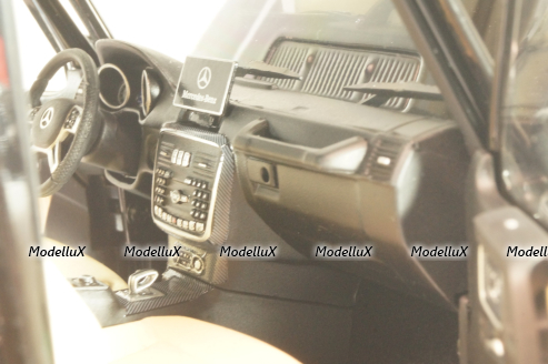 Mercedes-Benz G500 (W463) 2015 G-Class, black, 180042, iScale 1:18