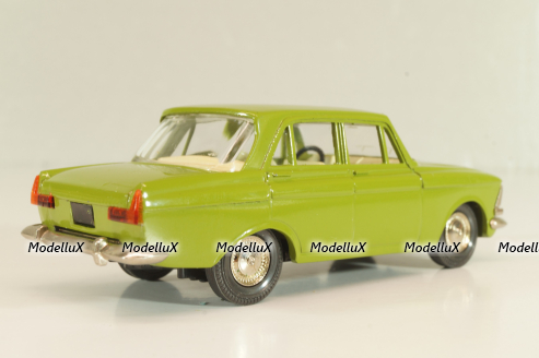 Москвич-408 А1, темно-оливковый, Сентябрь 1979г., Тантал/Радон 1:43