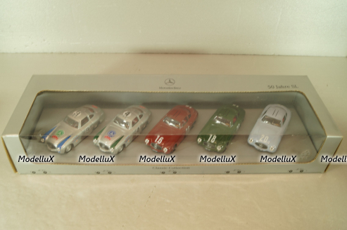 Mercedes-Benz 300 SL, set Classic cars 50 Jahre Mercedes SL, B66045799, Cararama 1:43