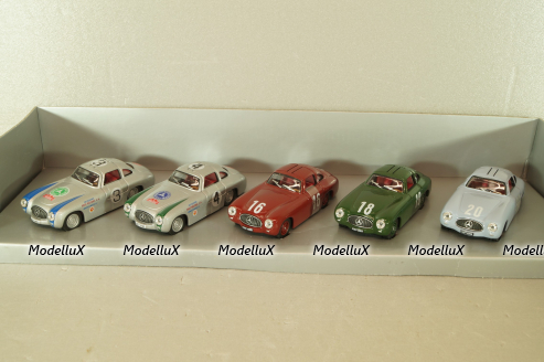 Mercedes-Benz 300 SL, set Classic cars 50 Jahre Mercedes SL, B66045799, Cararama 1:43