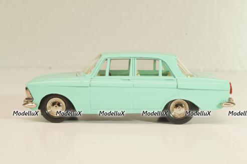 Москвич-408 А1, бирюзовый, 1986г., Тантал/Радон 1:43