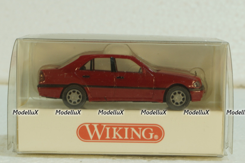 Mercedes C240,  W202 red, 1443924, Wiking 1:87