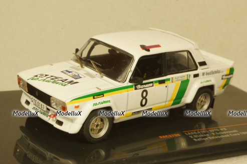 Ваз 2105 VFTS, No.8, Rallye Valasskaá Zima, V.Blahna/P.Schovanek, 1986, RAC379B, IXO 1:43