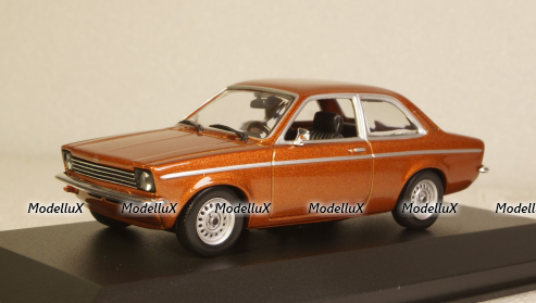 Opel Kadett C 1974, Brown metallic, 940045600, Maxichamps 1:43