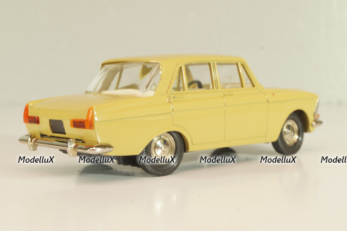 Москвич-408 А1, бежевый, капот 2 зажима, Тантал/Радон 1:43