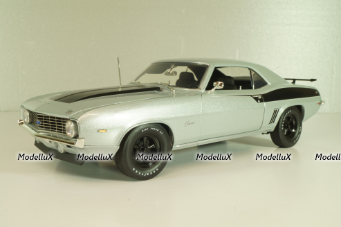 Chevrolet Copo Camaro (built by Dick Harrell) 1969, L.e 228 pcs, silver, A1805725B, ACME 1:18