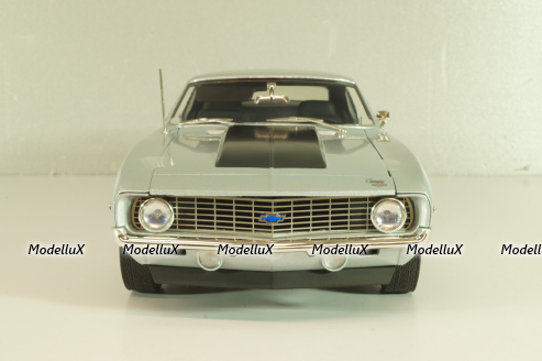 Chevrolet Copo Camaro (built by Dick Harrell) 1969, L.e 228 pcs, silver, A1805725B, ACME 1:18