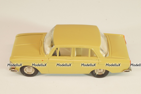 Москвич-408 А1, бежевый, капот 2 зажима, Тантал/Радон 1:43