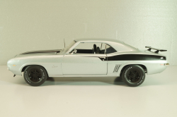 Chevrolet Copo Camaro (built by Dick Harrell) 1969, L.e 228 pcs, silver, A1805725B, ACME 1:18