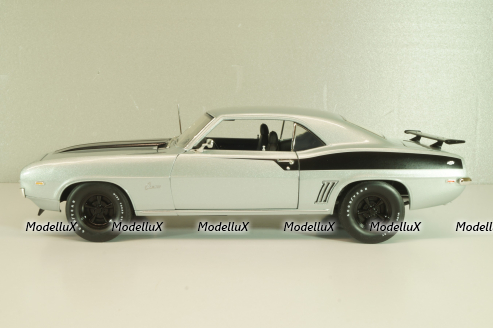 Chevrolet Copo Camaro (built by Dick Harrell) 1969, L.e 228 pcs, silver, A1805725B, ACME 1:18