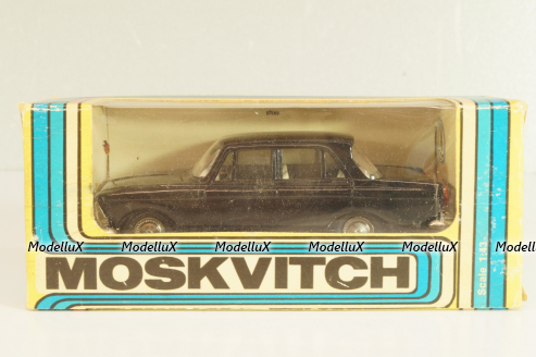 Москвич-408 А1, черный, Тантал/Радон 1:43