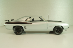 Chevrolet Copo Camaro (built by Dick Harrell) 1969, L.e 228 pcs, silver, A1805725B, ACME 1:18