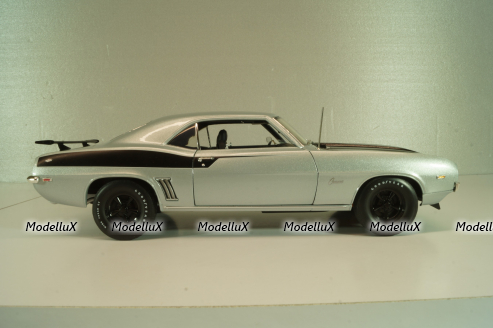Chevrolet Copo Camaro (built by Dick Harrell) 1969, L.e 228 pcs, silver, A1805725B, ACME 1:18
