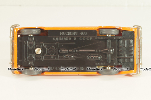 Москвич-408 А1, оранжевый, Март 1979г., Тантал/Радон 1:43