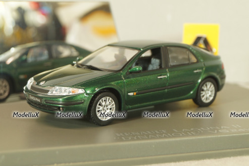 Renault Laguna II V6 24V "Dinamique", green, Universal Hobbies 1:43