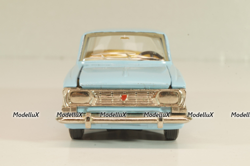 Москвич-408 А1, голубой,Тантал/Радон 1:43