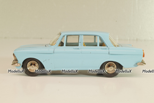 Москвич-408 А1, голубой,Тантал/Радон 1:43