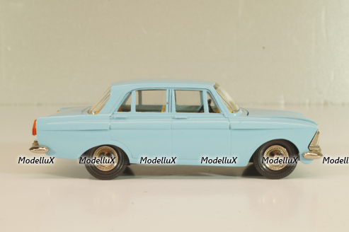 Москвич-408 А1, голубой,Тантал/Радон 1:43