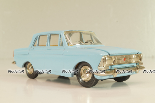 Москвич-408 А1, голубой,Тантал/Радон 1:43
