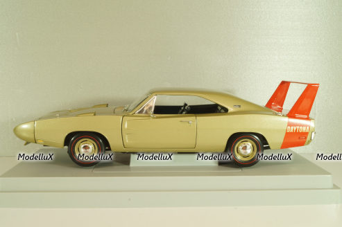 Dodge Charger Daytona 1969, light brown, 290865, ERTL 1:18