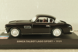 Simca Talbot Lago Sport 1959, black, Altaya 1:43