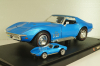 Chevrolet Corvette Stingrey (C3) 1968, Hall of Fame, blue, 047332, Hot Wheels 1:18/1:64 Set