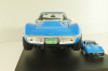 Chevrolet Corvette Stingrey (C3) 1968, Hall of Fame, blue, 047332, Hot Wheels 1:18/1:64 Set