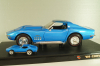 Chevrolet Corvette Stingrey (C3) 1968, Hall of Fame, blue, 047332, Hot Wheels 1:18/1:64 Set