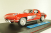 Chevrolet Corvette Stingray (C2) "Captain America" 1965, red, 36002, Maisto 1:18