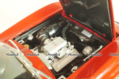 Chevrolet Corvette Stingray (C2) "Captain America" 1965, red, 36002, Maisto 1:18