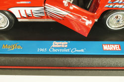 Chevrolet Corvette Stingray (C2) "Captain America" 1965, red, 36002, Maisto 1:18