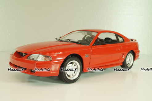 Ford Mustang GT 1994, red, 102009, Jouef Evolution 1:18
