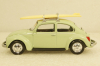 Volkswagen Beetle Coccinelle 1973 with surfing board, 430401-3, Norev 1:43