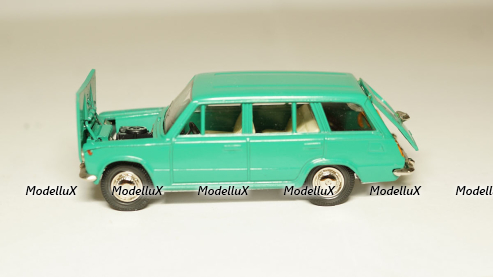 Камаз-5320 с п/прицепом ГБК-8350, 102071, ПАО Камаз 1:43