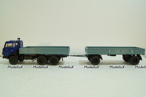 Камаз-5320 с п/прицепом ГБК-8350, 102071, ПАО Камаз 1:43