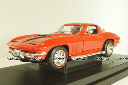Chevrolet Corvette (C2) Sting Ray 1967, red, 32275, ERTL 1:18 Уценка!