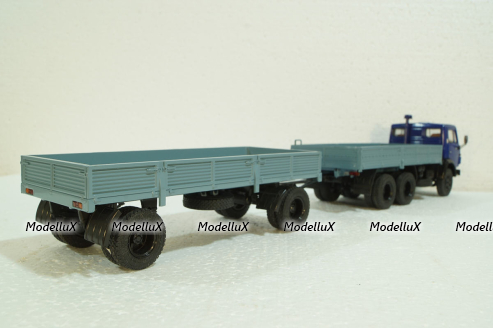 Камаз-5320 с п/прицепом ГБК-8350, 102071, ПАО Камаз 1:43