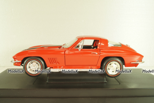 Chevrolet Corvette (C2) Sting Ray 1967, red, 32275, ERTL 1:18 Уценка!
