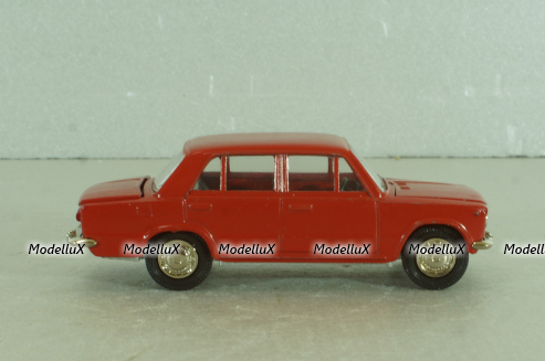 Ваз-2101, красный, Тантал/Радон 1:43