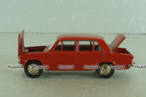 Ваз-2101, красный, Тантал/Радон 1:43