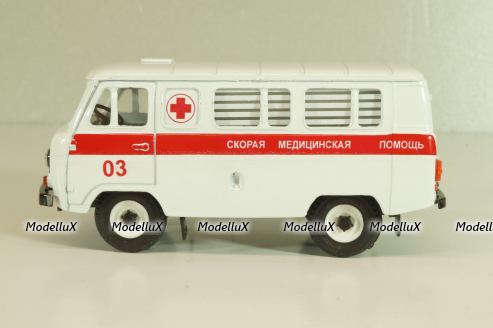 УАЗ-3962, Скорая медицинская помощь 03, Агат 1:43