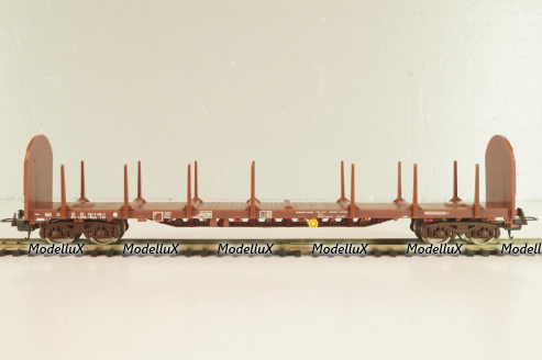 Вагон лесовоз (number 352 9 100-3), 4-х осный SNCF, Epoche IV (1965 - 1990), коричневый, 309044, Lima 1:87 (HO) 