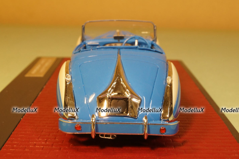Talbot Lago T26 GS Cabriolet by Saoutchik оpen, blue 1948, MX51904-041, Matrix 1:43